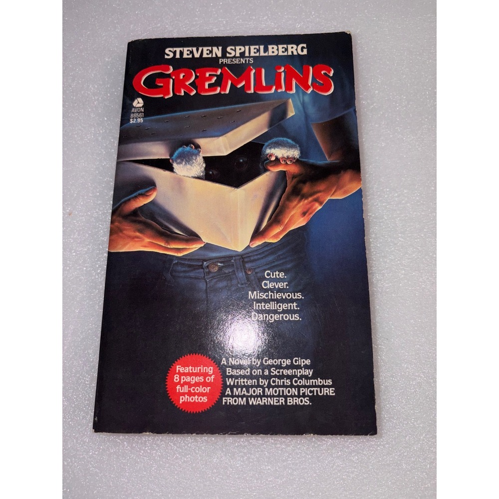 Gremlins by George Gipe 1984 Vintage Paperback Novel Movie Tie-In Avon Books